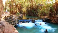 People in Katherine Hot Springs