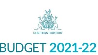 image of NT crest and words below BUDGET 2021-22